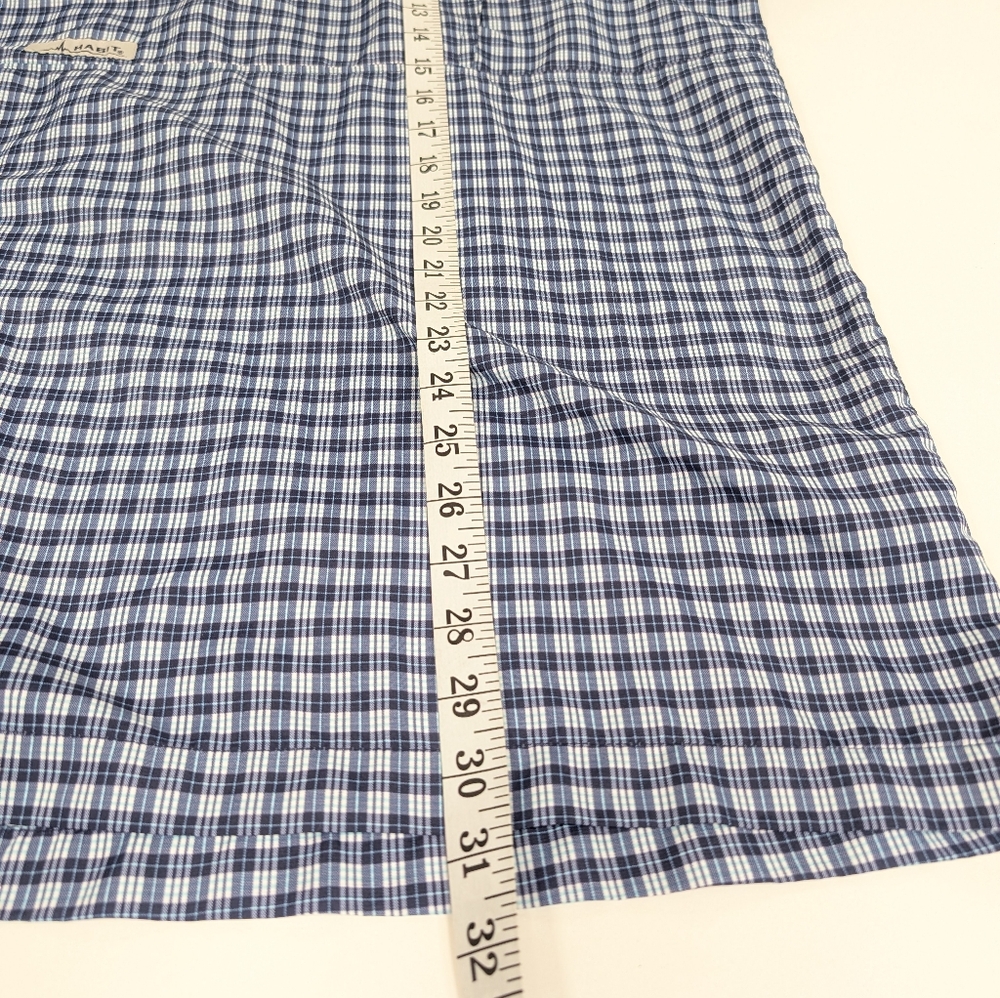 Habit 40+ Solar Factor Hiking Outdoor Work Short Sleeve Button Down 2XL [227] - Picture 2 of 9